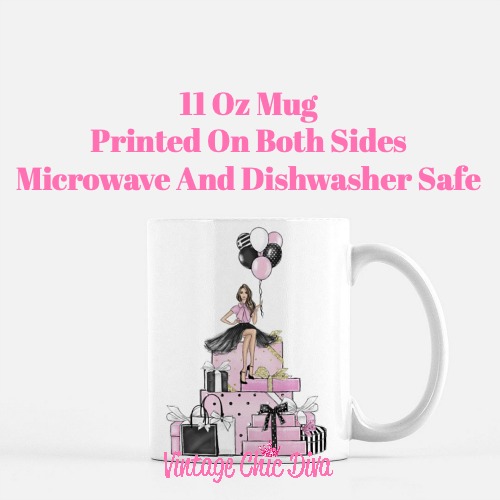 Glam Birthday Girl11 Coffee Mug-
