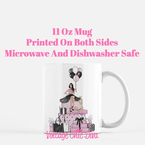 Glam Birthday Girl13 Coffee Mug-