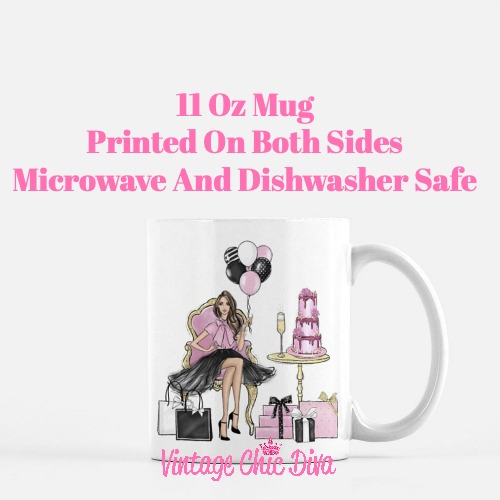Glam Birthday Girl16 Coffee Mug-