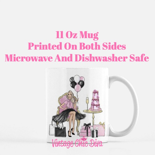 Glam Birthday Girl19 Coffee Mug-