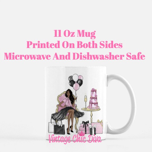 Glam Birthday Girl20 Coffee Mug-