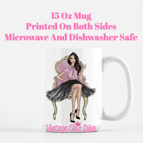 Glam Birthday Girl3 Coffee Mug-