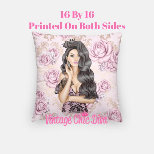 Glam Girl1 Pillow Case-