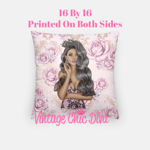 Glam Girl4 Pillow Case-