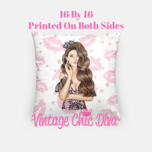 Glam Girl7 Pillow Case-