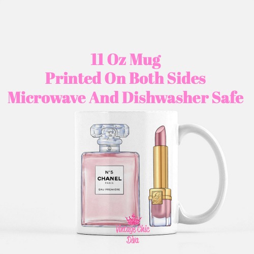 Light Pink Glam Perfume Lipstick1 Coffee Mug-