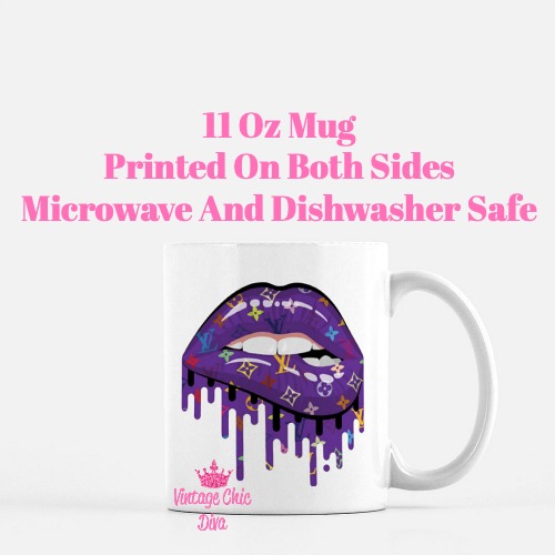 Louis Vuitton Lips6 Coffee Mug-