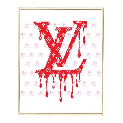 Louis Vuitton Lv Drip Logo - 2 For Sale on 1stDibs