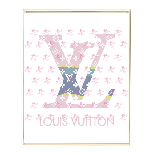 Louis Vuitton Logo14 Wh Bg-