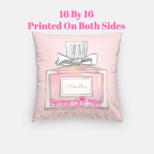 Miss Dior Perfume1 Pillow Case-