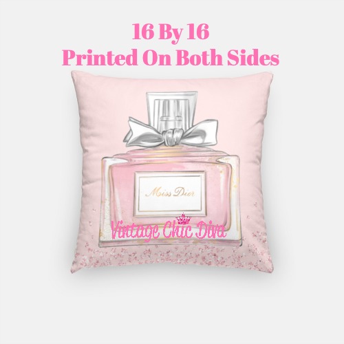 Miss Dior Perfume1 Pillow Case-