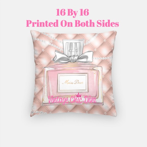 Miss Dior Perfume2 Pillow Case-