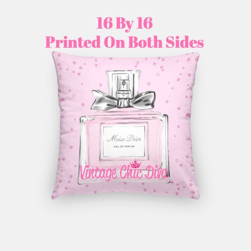 Miss Dior Perfume4 Pillow Case-