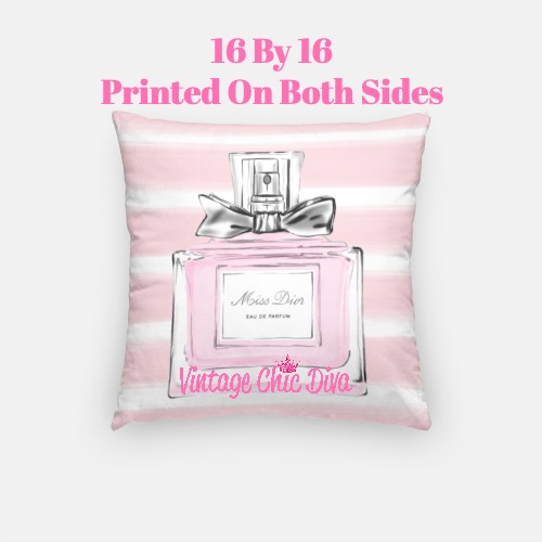 Miss Dior Perfume6 Pillow Case-
