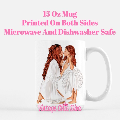 Mom Daughter Set39 Coffee Mug-