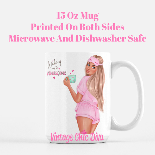 Morning Coffee Girl10 Coffee Mug-