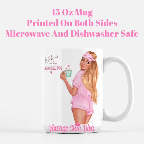 Morning Coffee Girl6 Coffee Mug-