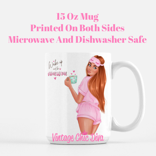 Morning Coffee Girl8 Coffee Mug-