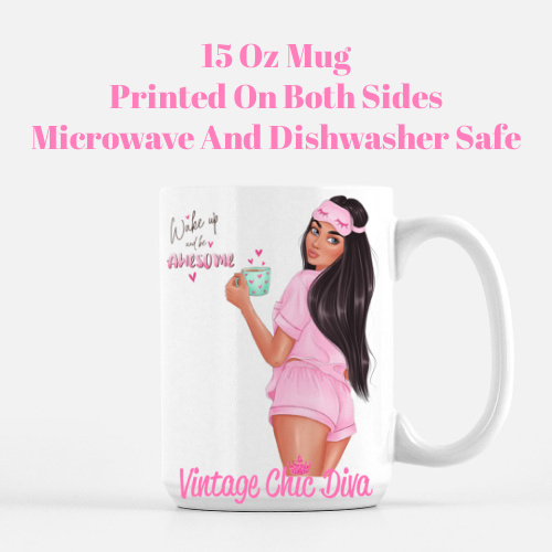 Morning Coffee Girl9 Coffee Mug-