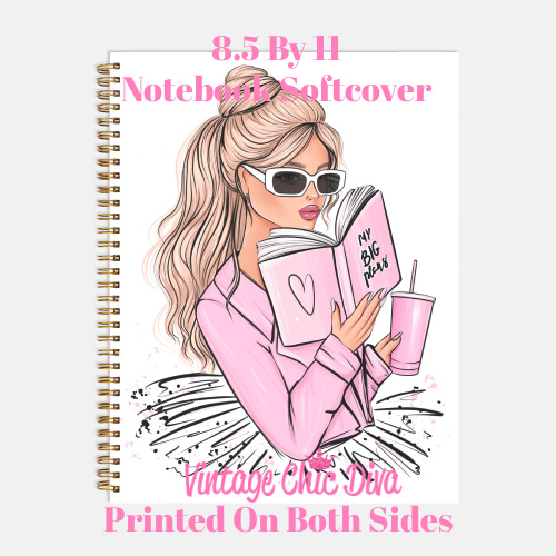 My Big Plans Girl1 Notebook-