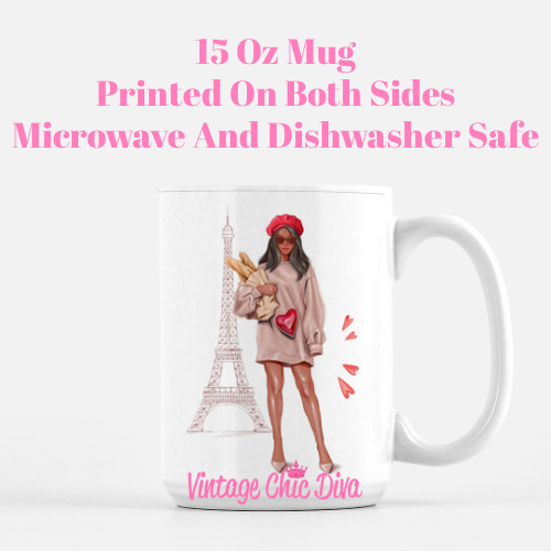 Paris Love Girl3 Coffee Mug-
