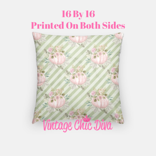 Pastel Pumpkins21 Pillow Case-