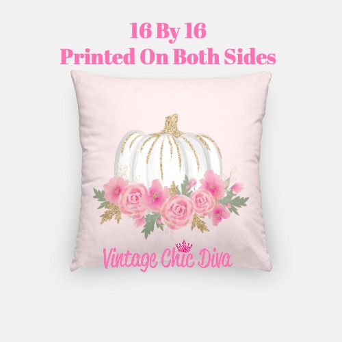 Pastel Pumpkins9 Pillow Case-