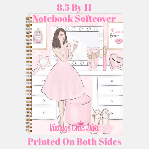 Pink Beauty Girl6 Notebook-