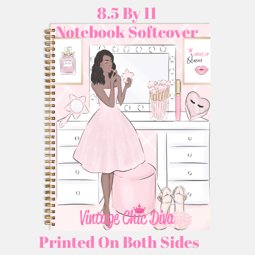 Pink Beauty Girl8 Notebook-
