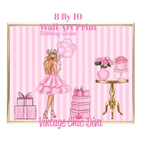 Pink Birthday Queen13-