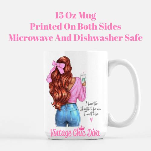 Pink Bow Coffee Girl7 Coffee Mug-