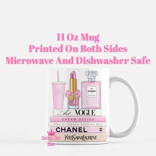 Pink Chanel Starbucks Set11 Coffee Mug-
