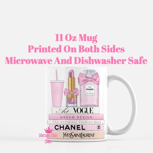 Pink Chanel Starbucks Set12 Coffee Mug-