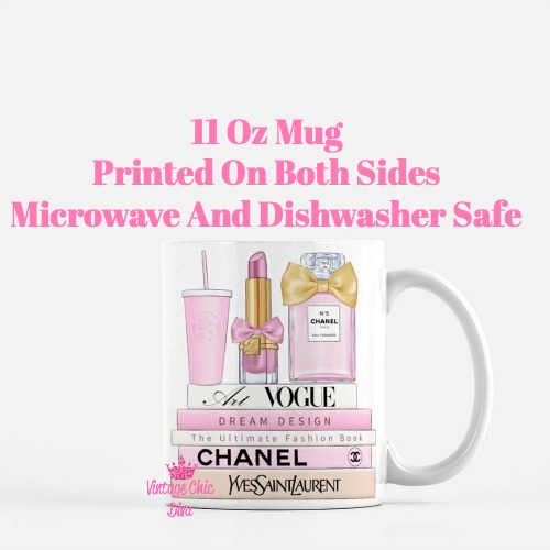 Pink Chanel Starbucks Set13 Coffee Mug-