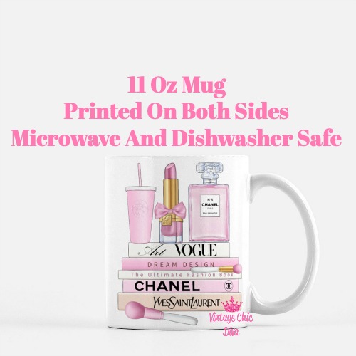 Pink Chanel Starbucks Set16 Coffee Mug-