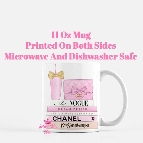 Pink Chanel Starbucks Set27 Coffee Mug-