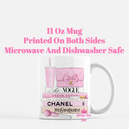 Pink Chanel Starbucks Set7 Coffee Mug-