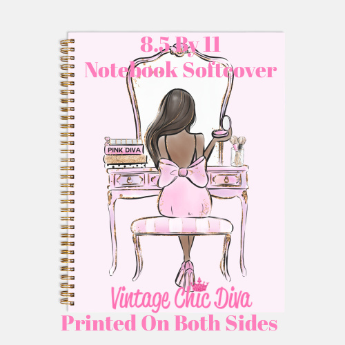 Pink Diva Vanity Girl10 Notebook-