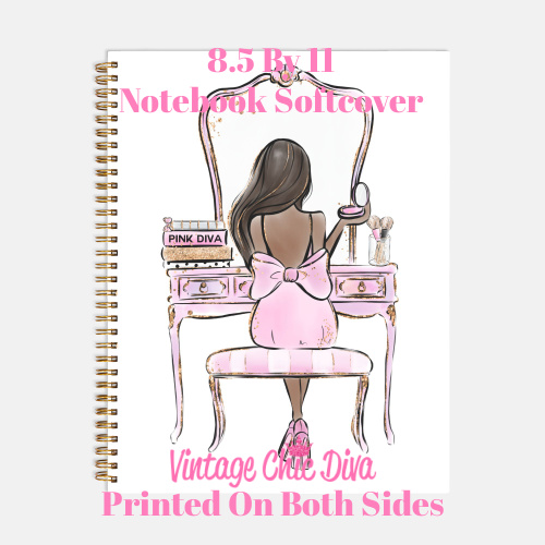 Pink Diva Vanity Girl5 Notebook-