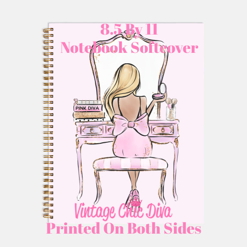 Pink Diva Vanity Girl6 Notebook-