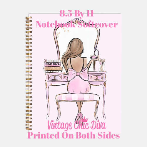 Pink Diva Vanity Girl7 Notebook-