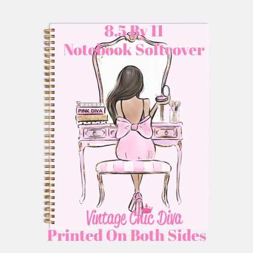 Pink Diva Vanity Girl8 Notebook-