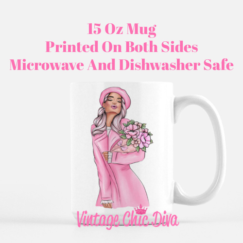 Pink Fall Girls3 Coffee Mug-
