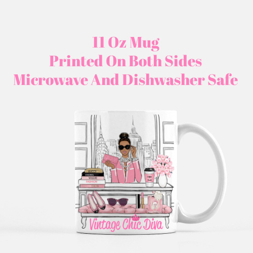 Pink Girl Boss12 Coffee Mug-