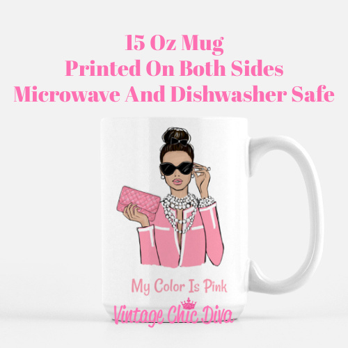 Pink Girl Boss1 Coffee Mug-