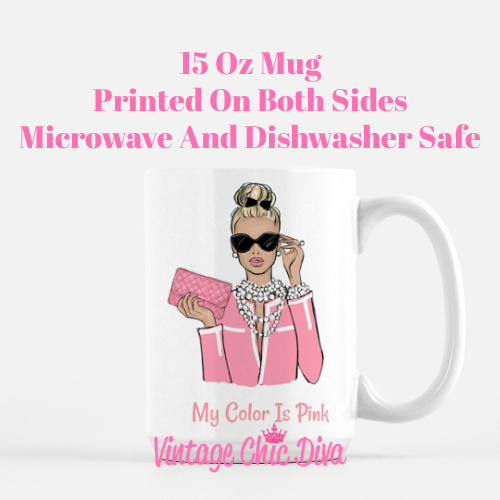 Pink Girl Boss3 Coffee Mug-