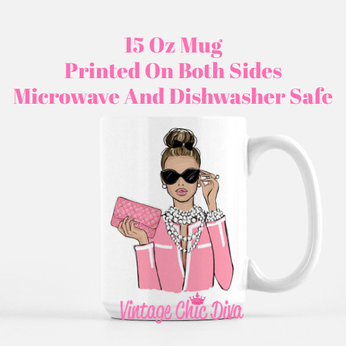 Pink Girl Boss6 Coffee Mug-