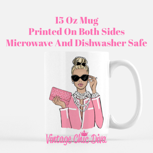 Pink Girl Boss7 Coffee Mug-