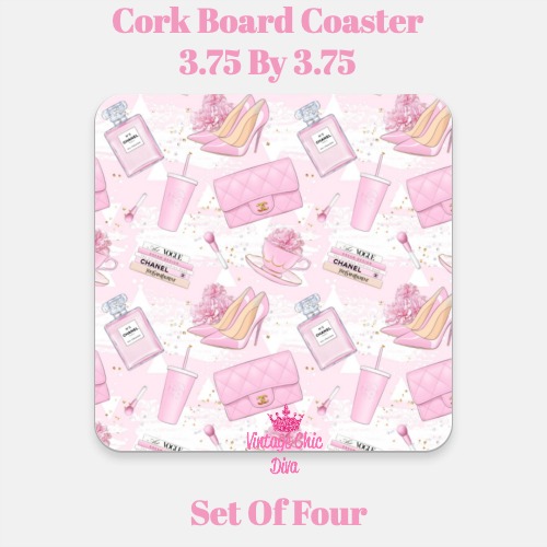 Pink Glam13 Coaster-
