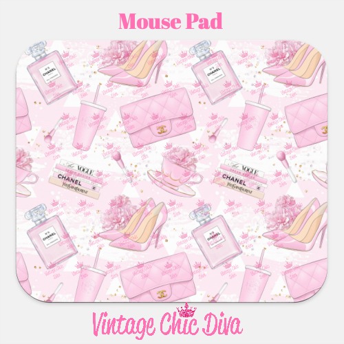 Pink Glam13 Mouse Pad-